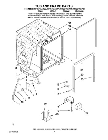 Diagram for MDB6702AWS0