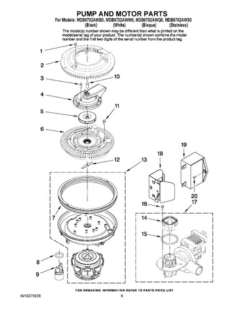 Diagram for MDB6702AWS0