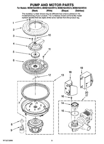 Diagram for MDB6702AWW10