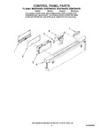 Diagram for 02 - Control Panel Parts