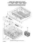 Diagram for 09 - Upper And Lower Rack Parts