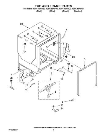 Diagram for MDB6769AWB0