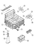 Diagram for 03 - Lower Rack Assembly