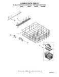 Diagram for 10 - Lower Rack Parts