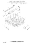 Diagram for 09 - Upper Rack And Track Parts