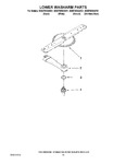 Diagram for 11 - Lower Washarm Parts