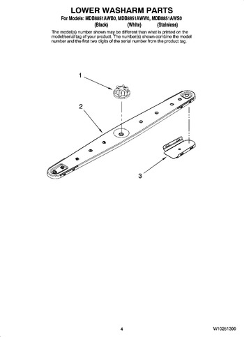 Diagram for MDB8851AWB0