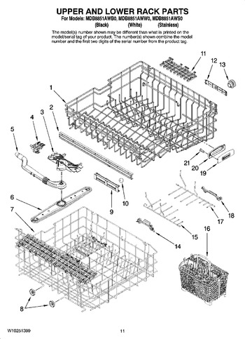 Diagram for MDB8851AWB0