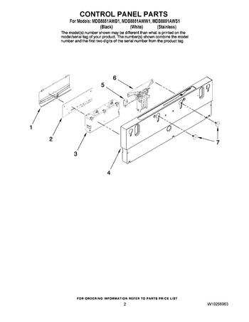 Diagram for MDB8851AWB1