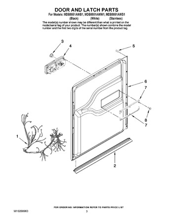 Diagram for MDB8851AWB1