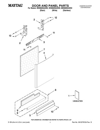 Diagram for MDB8859AWS0