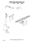 Diagram for 07 - Upper Wash And Rinse Parts