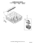 Diagram for 10 - Lower Rack Parts