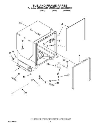 Diagram for MDB8859AWW3