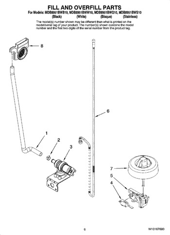 Diagram for MDB8951BWS10