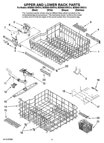 Diagram for MDB8951BWS10