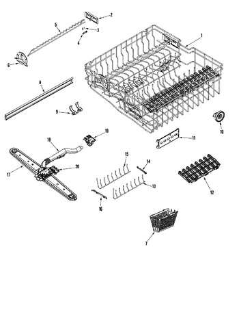 Diagram for MDB9750AWB