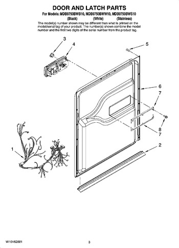 Diagram for MDB9750BWS10