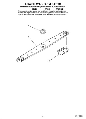 Diagram for MDB9750BWS10