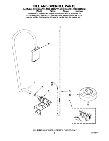 Diagram for MDBH955AWQ1