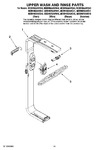 Diagram for 10 - Upper Wash And Rinse Parts, Optional Parts (not Included)