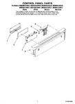 Diagram for 02 - Control Panel Parts