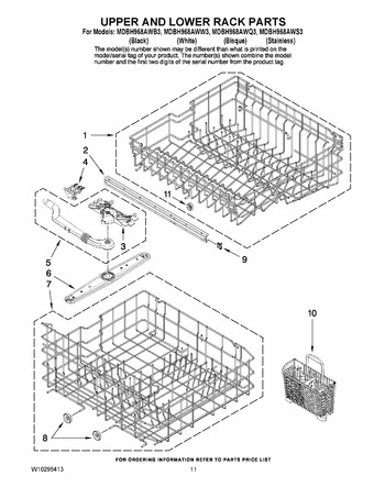 Diagram for MDBH968AWS3