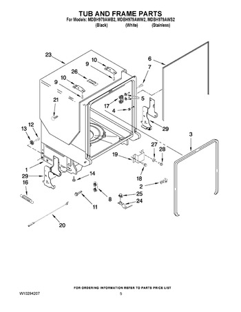 Diagram for MDBH979AWB2