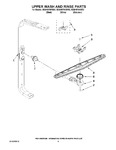 Diagram for 07 - Upper Wash And Rinse Parts