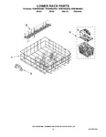 Diagram for 10 - Lower Rack Parts