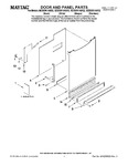 Diagram for 01 - Door And Panel Parts