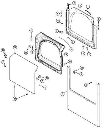 Diagram for MDE21PRDYW