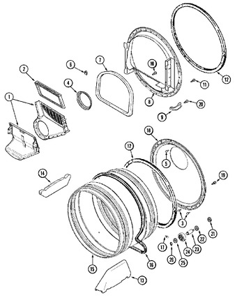 Diagram for MDG21PRDWW