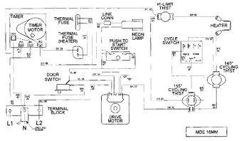 Diagram for MDE16MNAYW