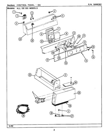 Diagram for MDG26DAAAG