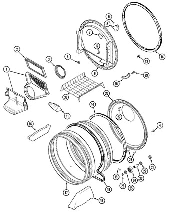 Diagram for MDE6200AZW