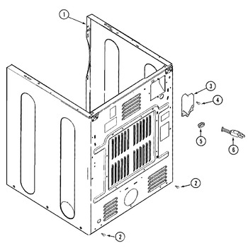 Diagram for MDG2600BWW