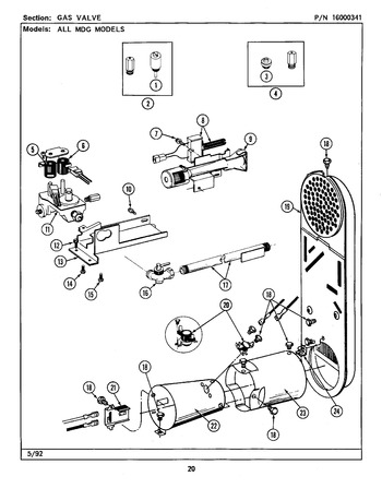 Diagram for MDG27PCAAW