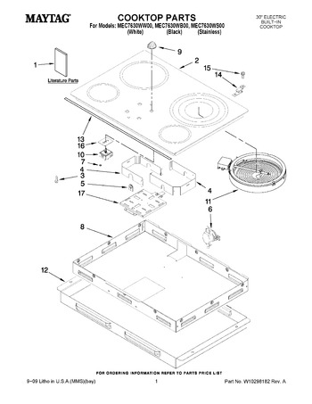 Diagram for MEC7630WS00