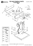 Diagram for 01 - Top And Console Parts