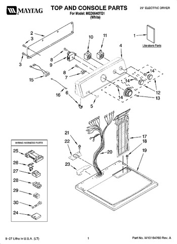 Diagram for MED5640TQ1