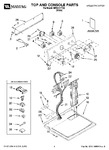 Diagram for 01 - Top And Console Parts