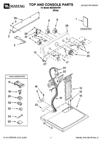 Diagram for MED5840TW1