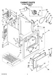 Diagram for 02 - Cabinet Parts