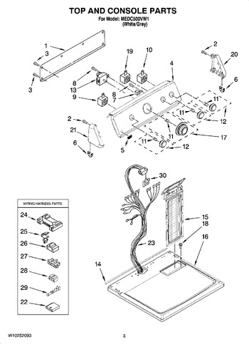 Diagram for MEDC500VW1