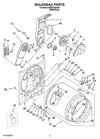 Diagram for MEDC500VW1