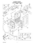 Diagram for 02 - Cabinet Parts