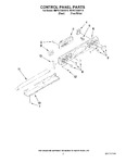 Diagram for 02 - Control Panel Parts