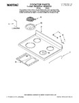 Diagram for 01 - Cooktop Parts