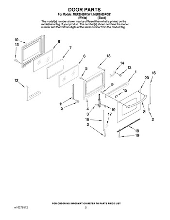 Diagram for MER5555RCB1